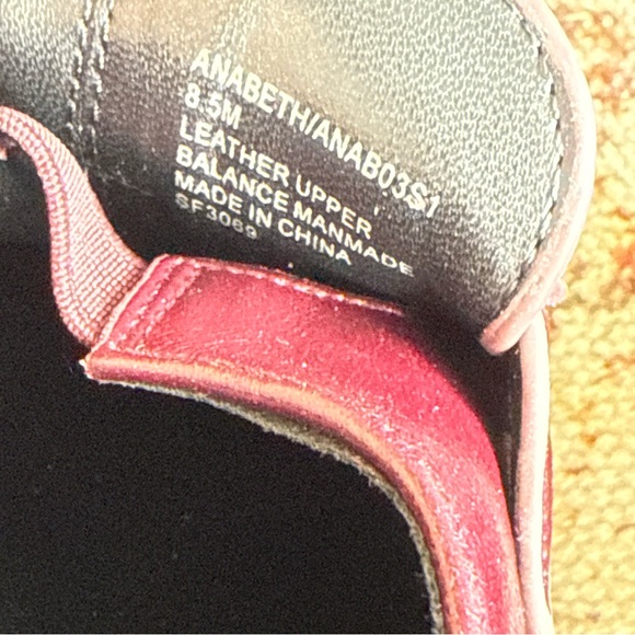 Cherry burgundy  Leather Shoes loafers comfortable shoes - Picture 5 of 10